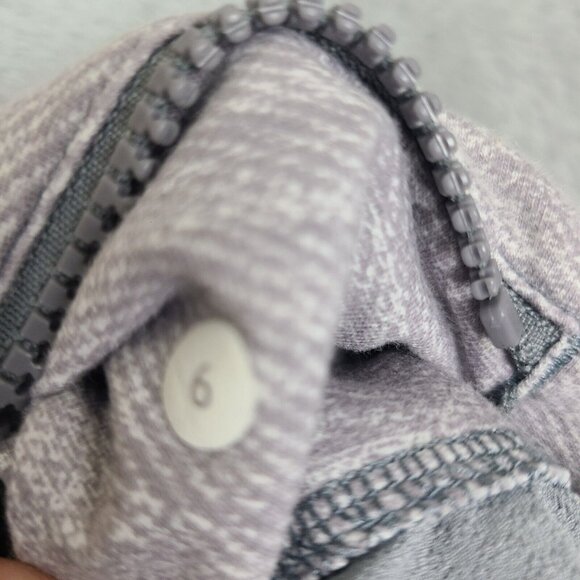 LULULEMON Womens Casual Golf Walking  Drawstring  Pants‎ Size 6 Grey - Picture 7 of 8